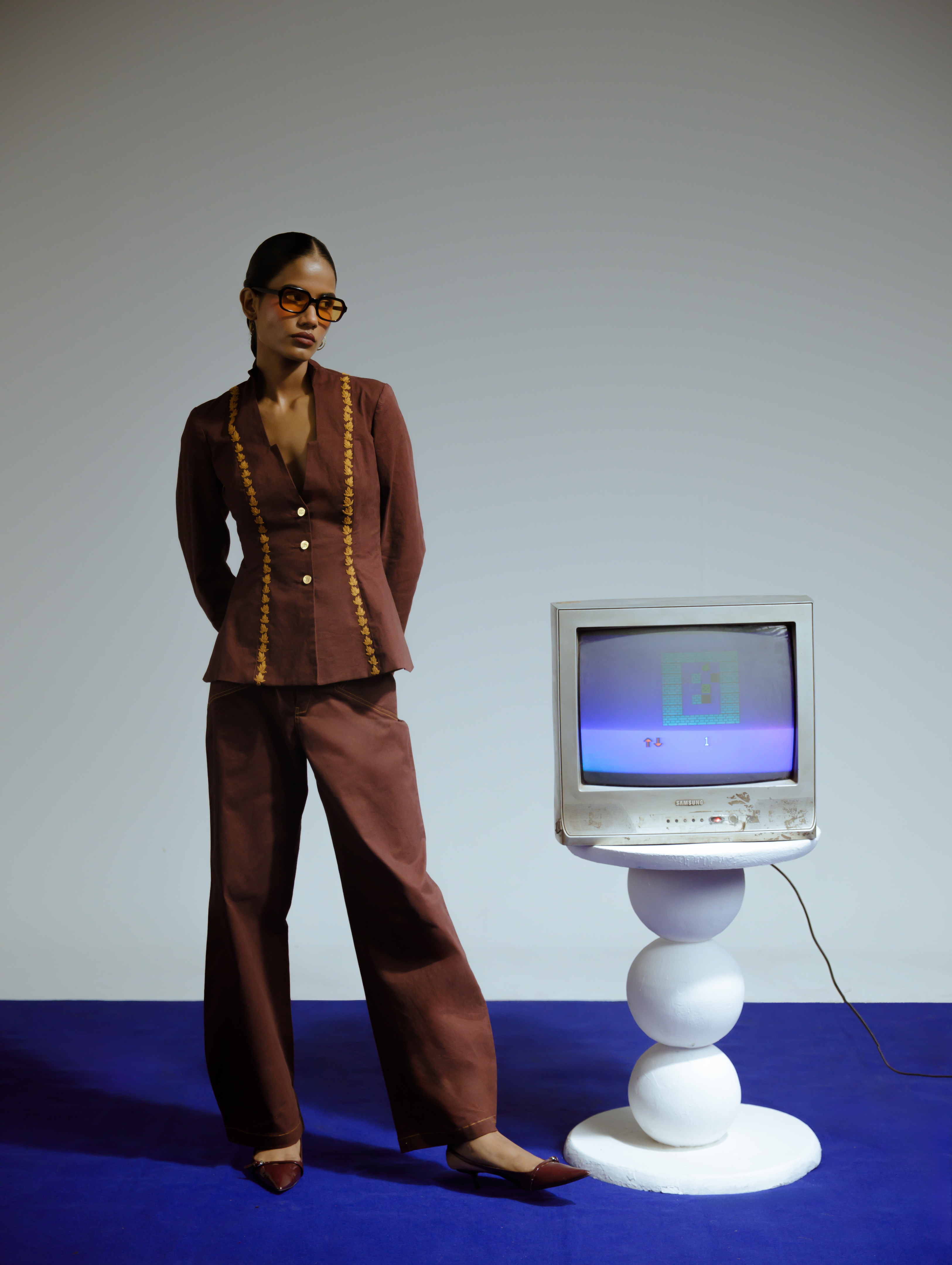 Twill Embroidered Jacket