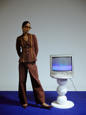 Twill Embroidered Jacket