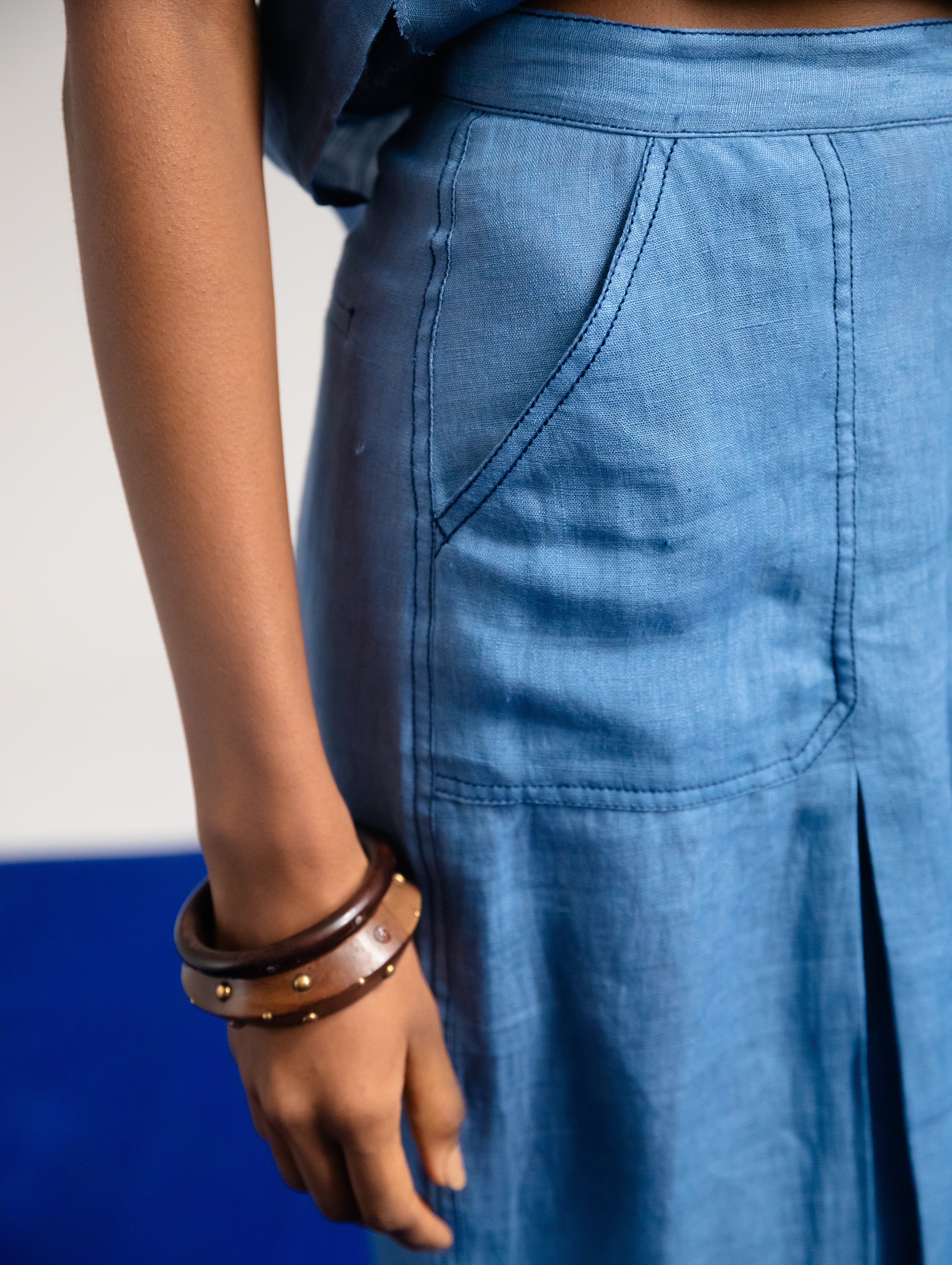 Handloom Linen Pants