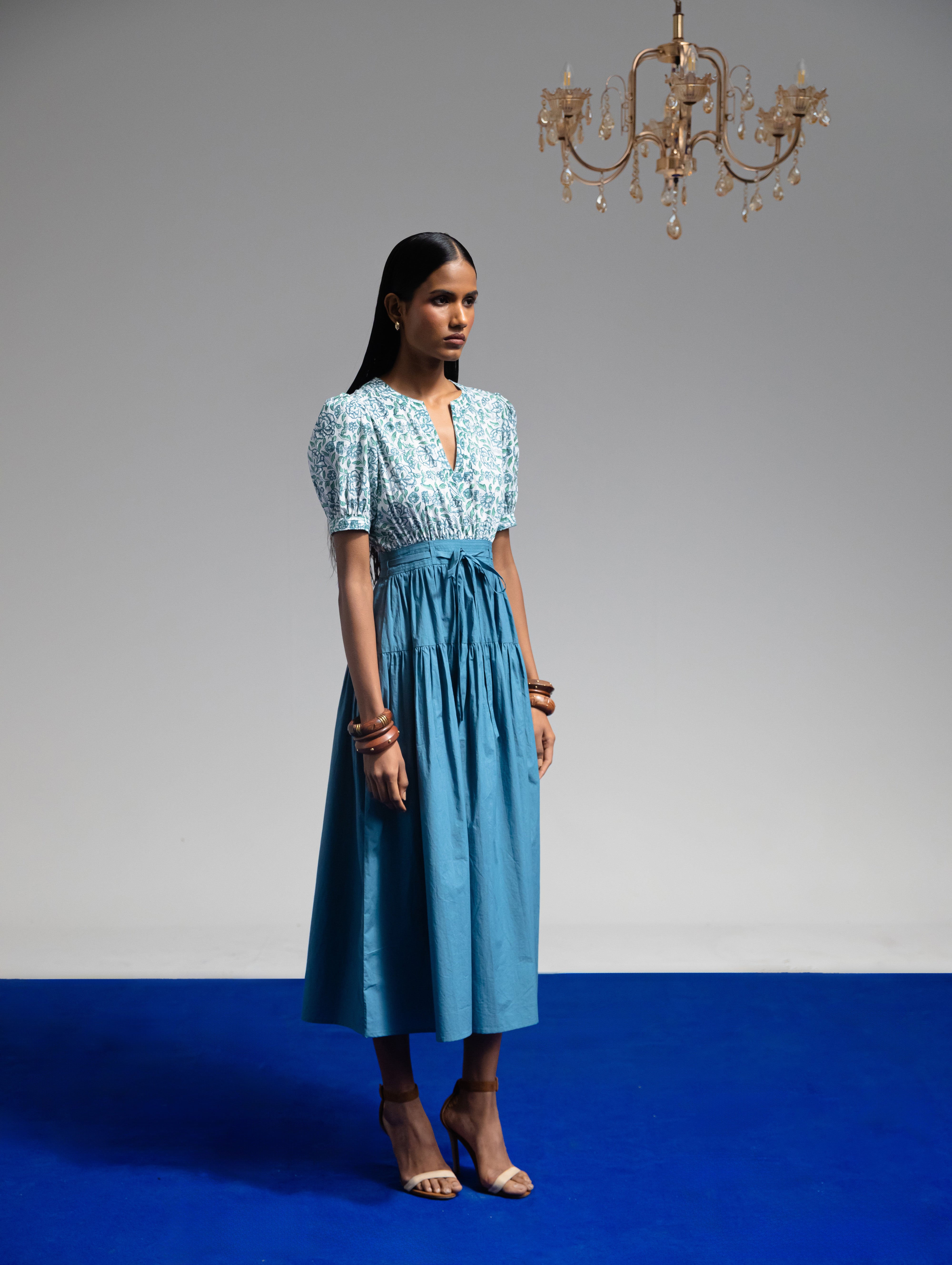 Bagru Block Print Dress