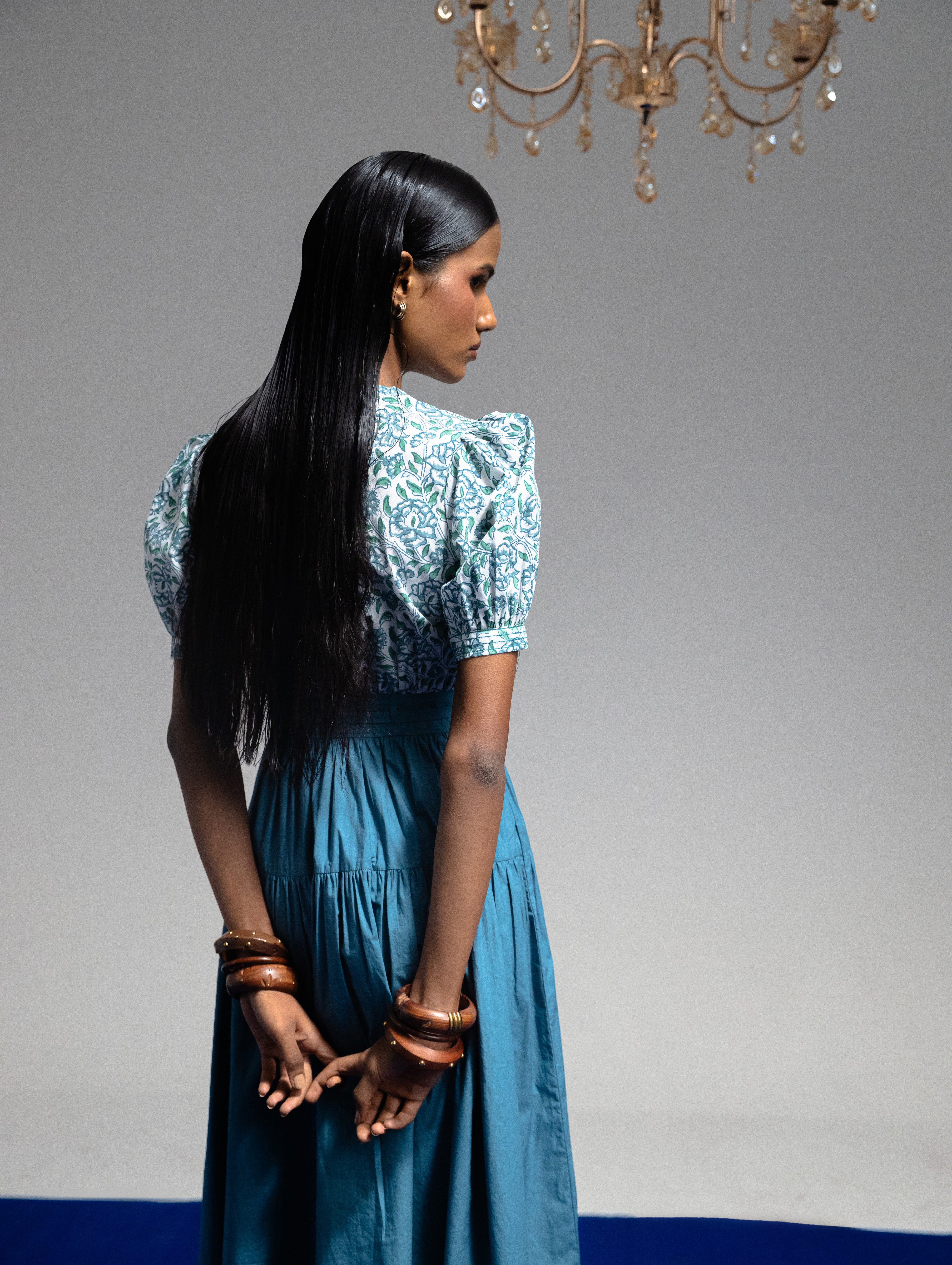 Bagru Block Print Dress