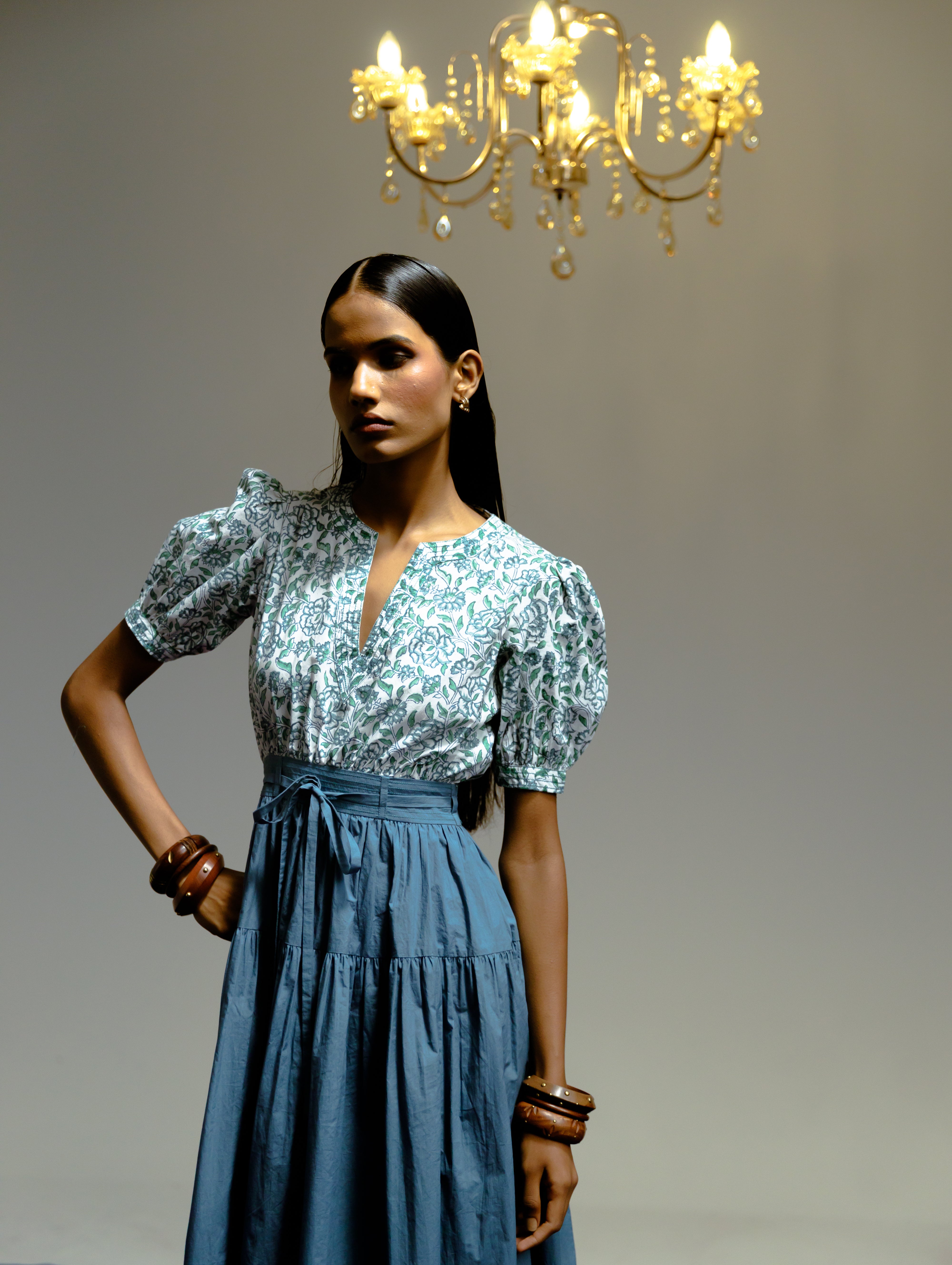 Bagru Block Print Dress