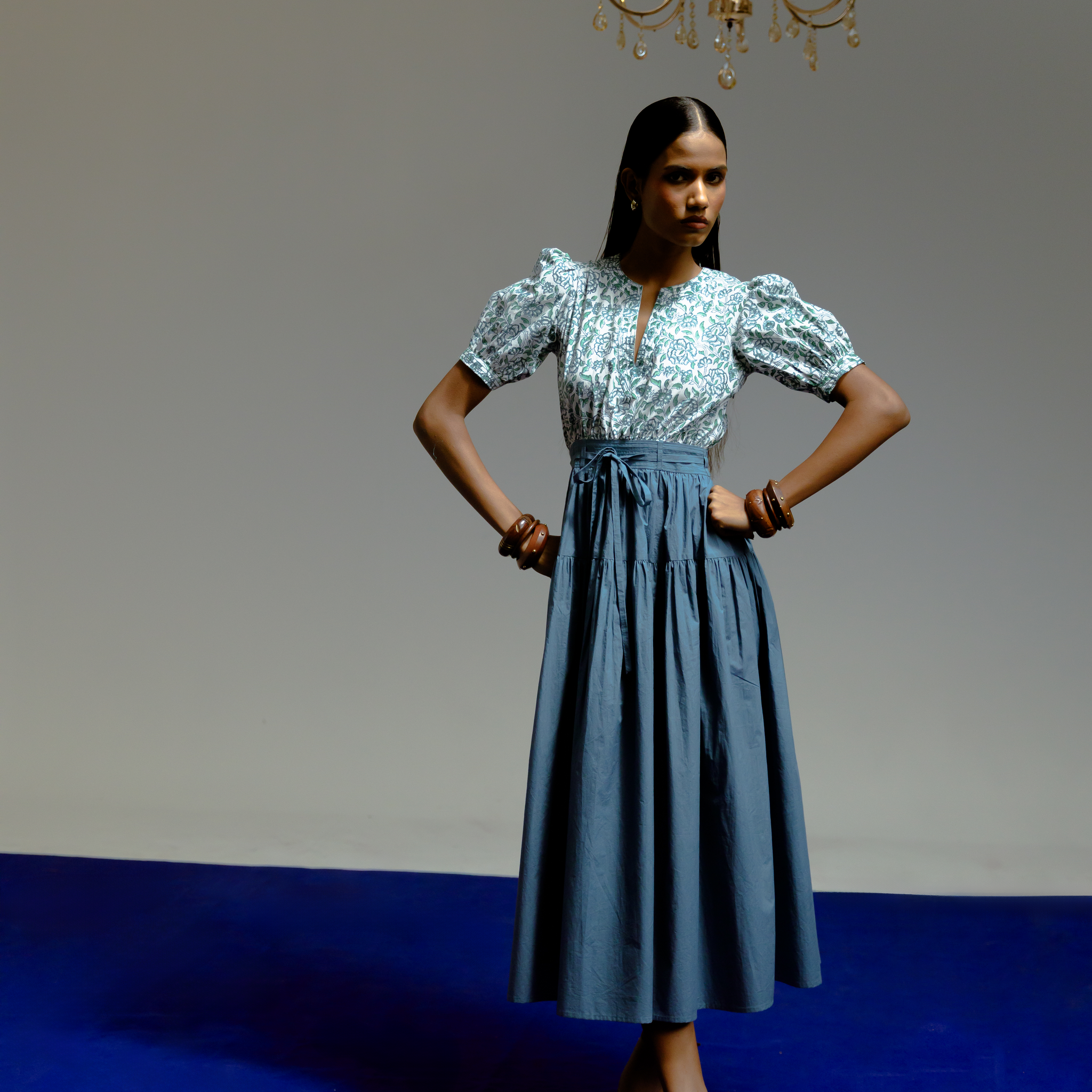 Bagru Block Print Dress