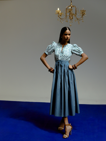 Bagru Block Print Dress