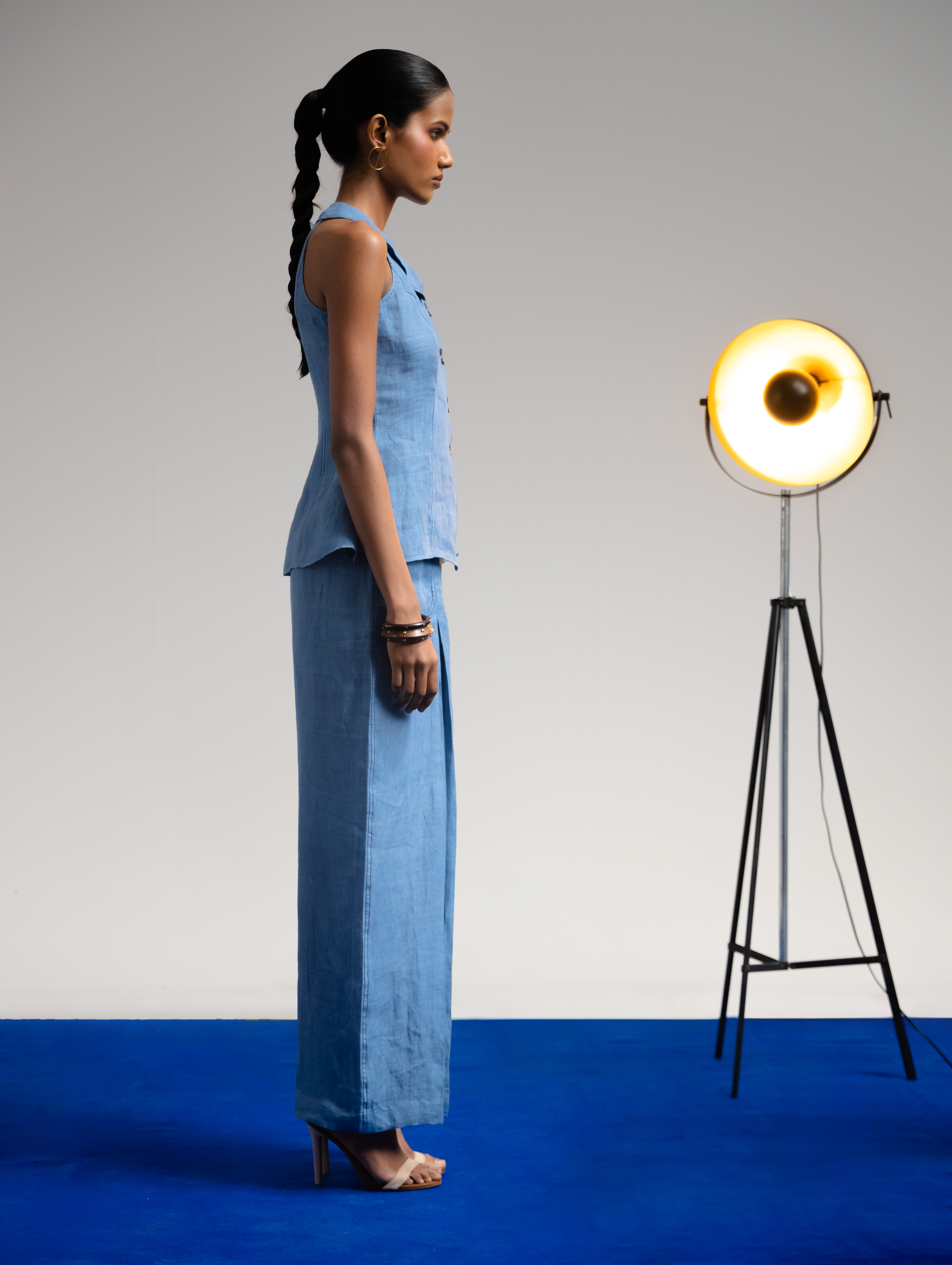 Handloom Linen Pants