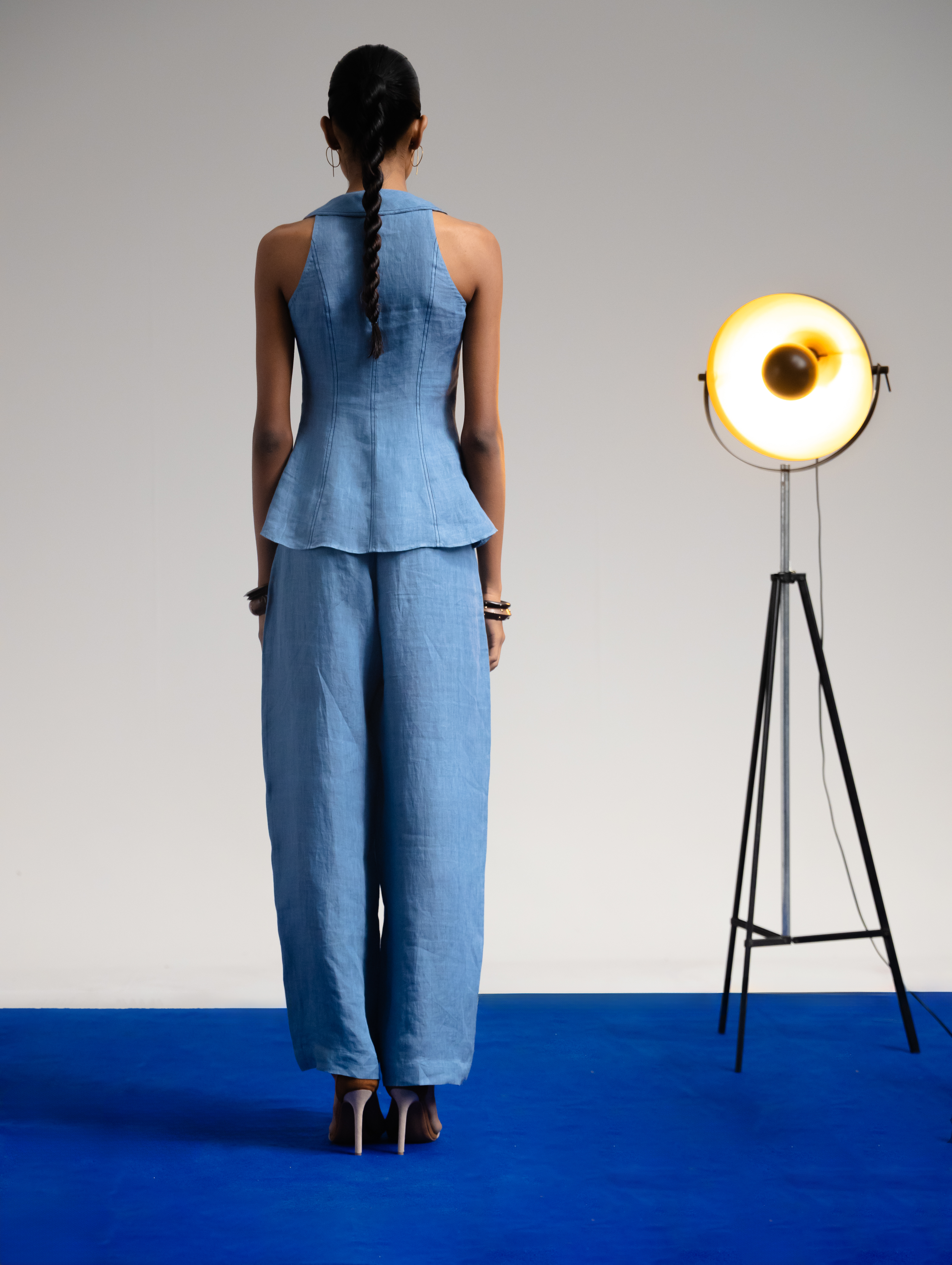 Handloom Linen Pants